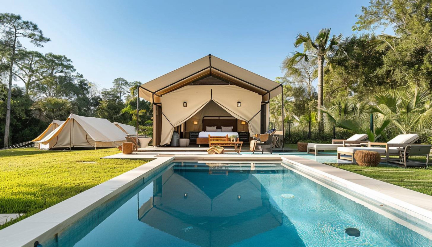Ontdek luxe kamperen met verwarmd zwembad en familieactiviteiten